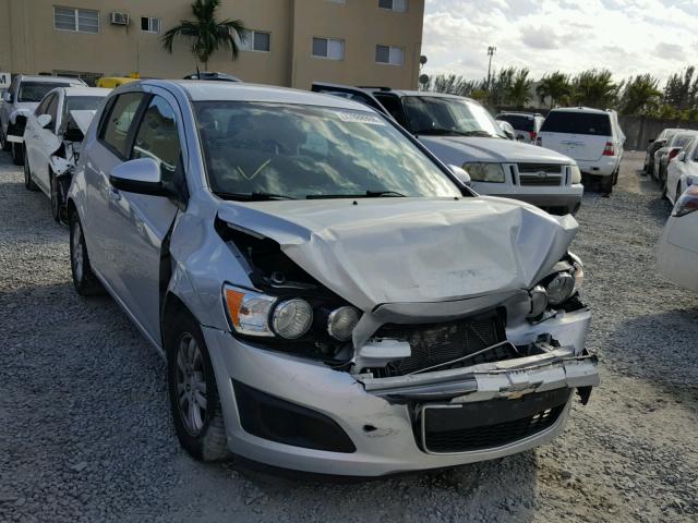 1G1JB6SH6C4129208 - 2012 CHEVROLET SONIC LS 银色 照片 1