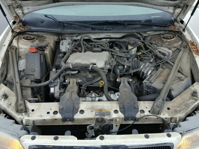 2G4WS52J931179442 - 2003 BUICK CENTURY CU WHITE photo 7