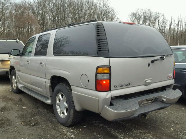 1GKFK66U35J125632 - 2005 GMC YUKON XL D SILVER photo 3