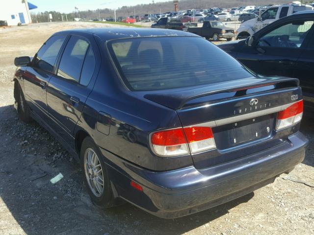 JNKCP11A32T503379 - 2002 INFINITI G20 BLUE photo 3