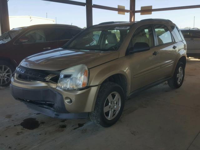 2CNDL13F466186555 - 2006 CHEVROLET EQUINOX LS TAN photo 2