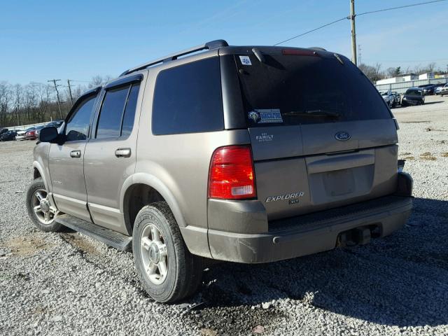 1FMZU73E82UA42676 - 2002 FORD EXPLORER X BROWN photo 3