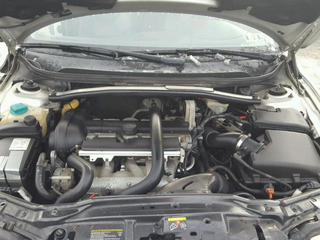 YV1RS592782686373 - 2008 VOLVO S60 2.5T SILVER photo 7