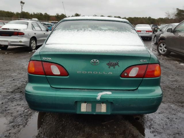 2T1BR12EXWC027556 - 1998 TOYOTA COROLLA VE GREEN photo 10