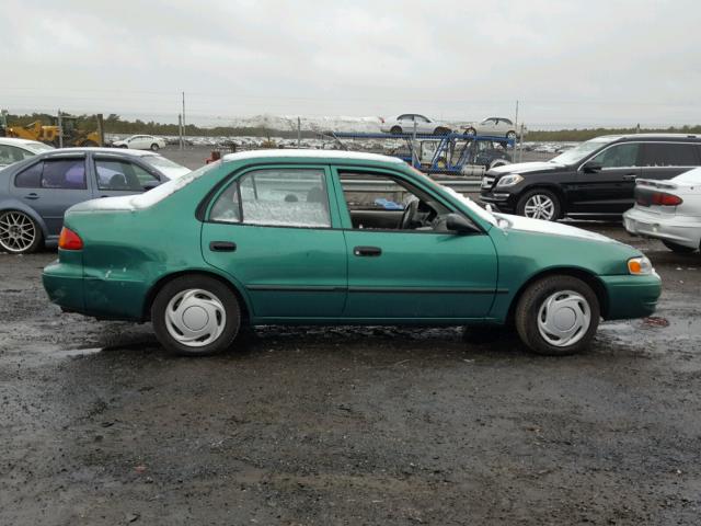 2T1BR12EXWC027556 - 1998 TOYOTA COROLLA VE GREEN photo 9