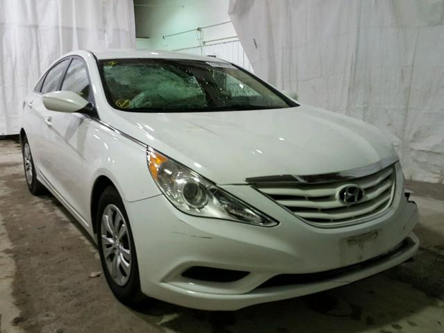 5NPEB4AC3CH499903 - 2012 HYUNDAI SONATA GLS WHITE photo 1