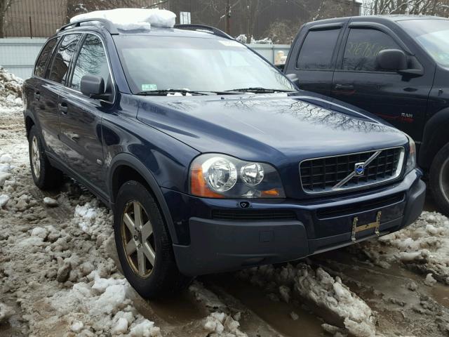 YV1CZ59H541081225 - 2004 VOLVO XC90 BLUE photo 1