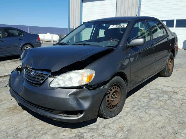 2T1BR32E07C753648 - 2007 TOYOTA COROLLA CE GRAY photo 2