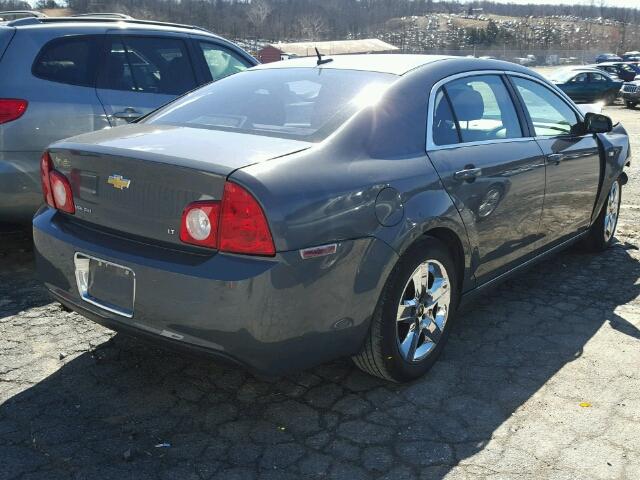 1G1ZH57B38F231948 - 2008 CHEVROLET MALIBU 1LT GRAY photo 4