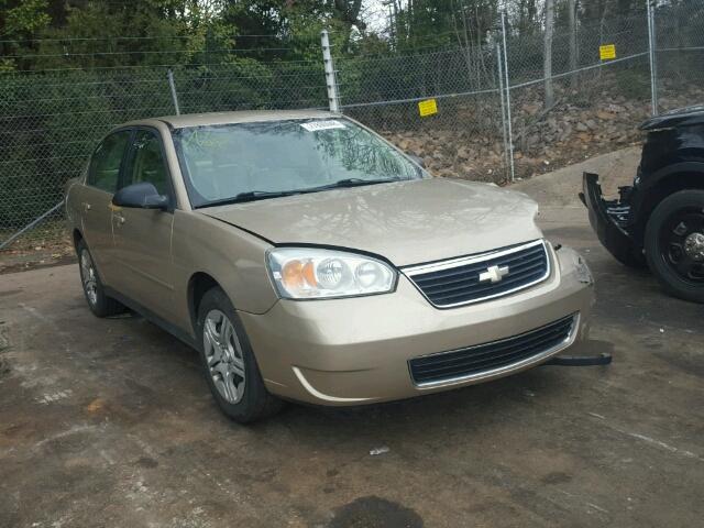 1G1ZS58NX7F125022 - 2007 CHEVROLET MALIBU LS ოქროსფერი ფოტო 1