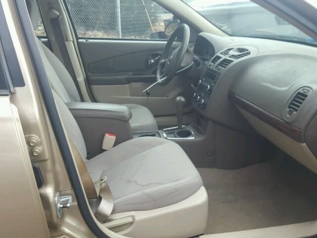 1G1ZS58NX7F125022 - 2007 CHEVROLET MALIBU LS ოქროსფერი ფოტო 5