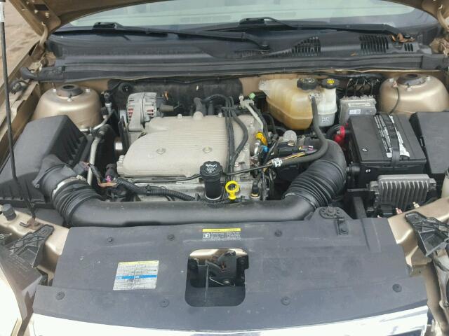 1G1ZS58NX7F125022 - 2007 CHEVROLET MALIBU LS ოქროსფერი ფოტო 7