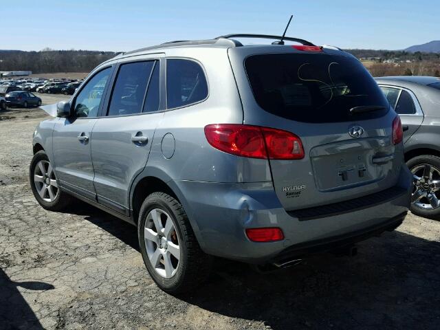 5NMSH73E97H118124 - 2007 HYUNDAI SANTA FE S GRAY photo 3