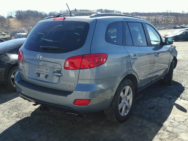 5NMSH73E97H118124 - 2007 HYUNDAI SANTA FE S GRAY photo 4