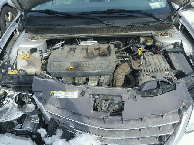 1C3LC46K87N514717 - 2007 CHRYSLER SEBRING GRAY photo 7