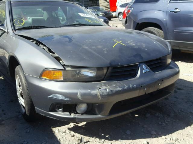 4A3AA46G12E141207 - 2002 MITSUBISHI GALANT ES SILVER photo 9