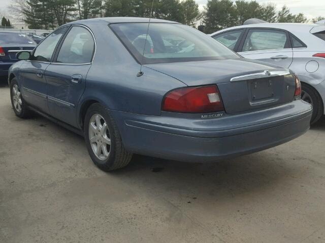 1MEHM55S51G632126 - 2001 MERCURY SABLE LS P BLUE photo 3