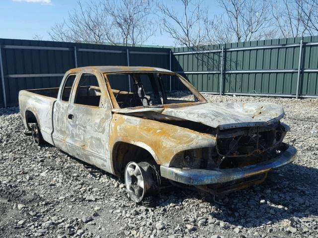 1B7GL22X2WS550809 - 1998 DODGE DAKOTA BURN photo 1