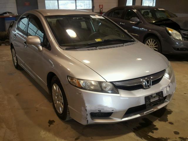 2HGFA1F35AH310559 - 2010 HONDA CIVIC VP SILVER photo 1