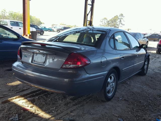 1FAFP53235A208316 - 2005 FORD TAURUS SE GRAY photo 4