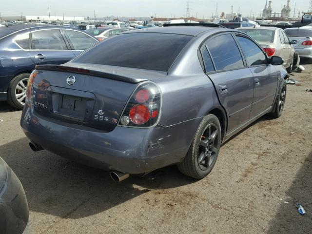 1N4BL11D25C364021 - 2005 NISSAN ALTIMA SE CHARCOAL photo 4