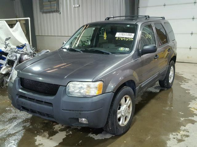 1FMYU93164KA78191 - 2004 FORD ESCAPE XLT GRAY photo 2