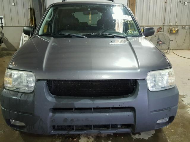 1FMYU93164KA78191 - 2004 FORD ESCAPE XLT GRAY photo 9