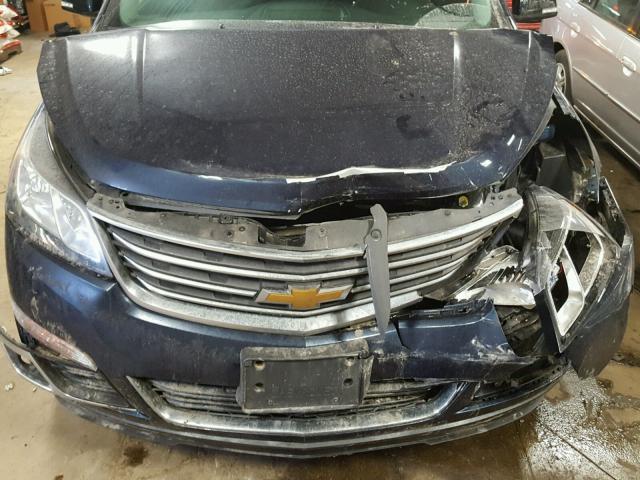 1GNKRGKD7FJ316514 - 2015 CHEVROLET TRAVERSE L BLUE photo 7