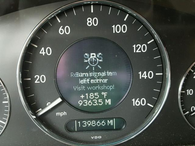 WDBTJ65J64F089119 - 2004 MERCEDES-BENZ CLK 320C TAN photo 8