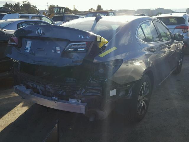 19UUB1F50HA007073 - 2017 ACURA TLX TECH GRAY photo 4