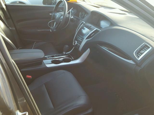 19UUB1F50HA007073 - 2017 ACURA TLX TECH GRAY photo 5