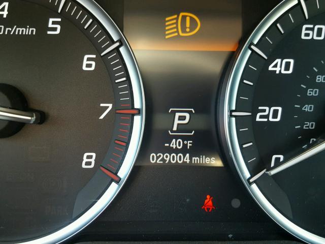 19UUB1F50HA007073 - 2017 ACURA TLX TECH GRAY photo 8