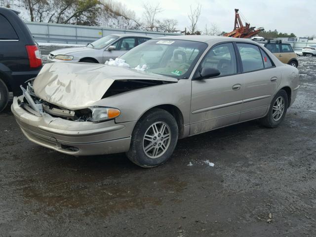 2G4WB55K921300439 - 2002 BUICK REGAL LS BEIGE photo 2