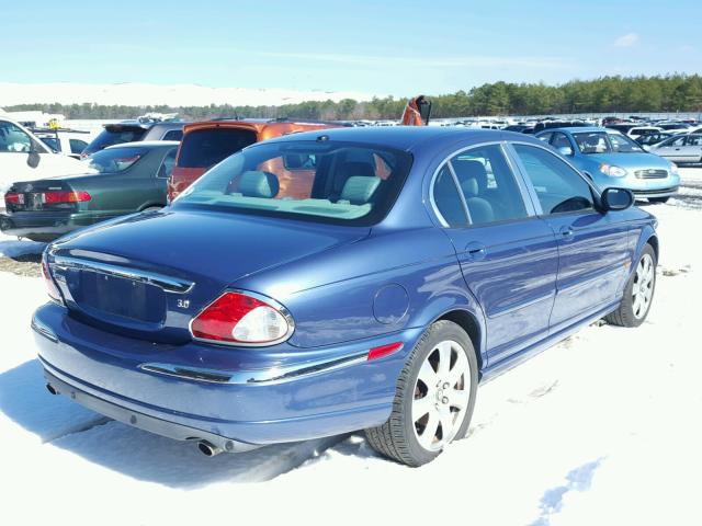 SAJWA51A75WE47218 - 2005 JAGUAR X-TYPE 3.0 BLUE photo 4