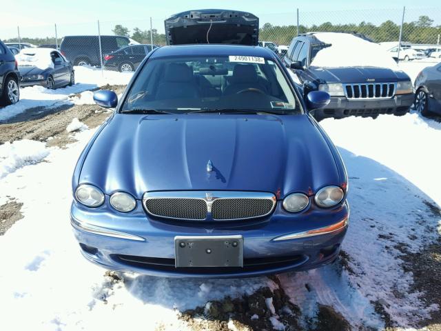 SAJWA51A75WE47218 - 2005 JAGUAR X-TYPE 3.0 BLUE photo 9