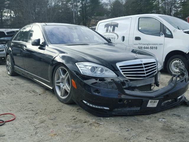 WDDNG9EB8DA525460 - 2013 MERCEDES-BENZ S 550 4MAT BLACK photo 1