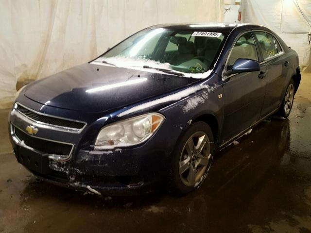 1G1ZH57B684214704 - 2008 CHEVROLET MALIBU 1LT 黑色 照片 2
