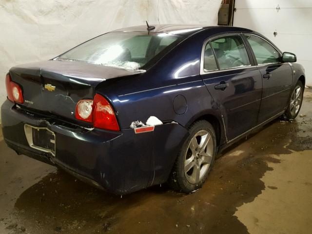 1G1ZH57B684214704 - 2008 CHEVROLET MALIBU 1LT 黑色 照片 4
