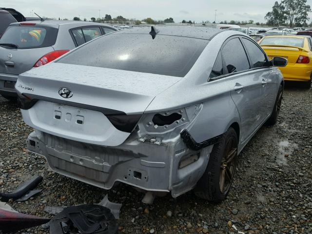 5NPEB4AC7BH284328 - 2011 HYUNDAI SONATA GLS SILVER photo 4