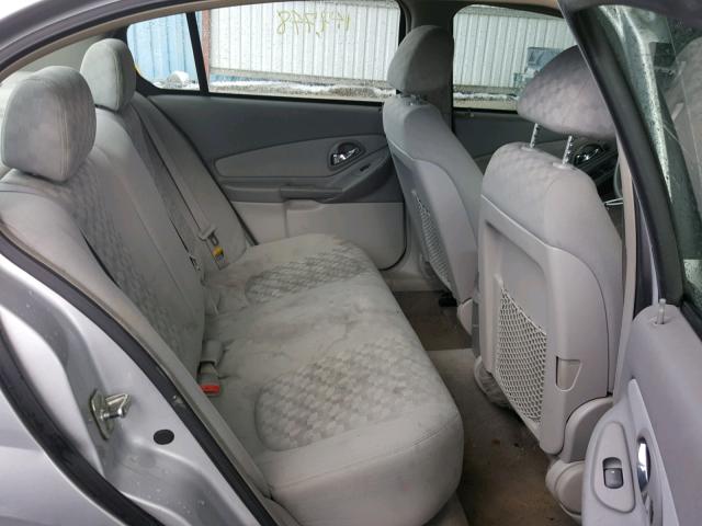 1G1ZT52884F112264 - 2004 CHEVROLET MALIBU LS SILVER photo 6