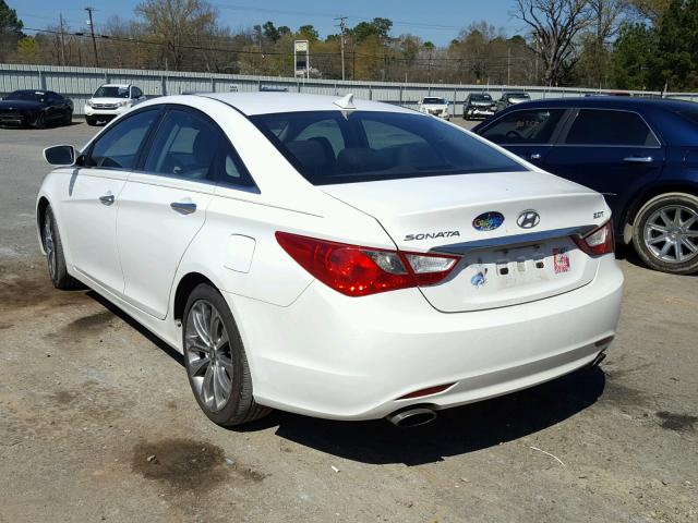 5NPEC4AB5BH269444 - 2011 HYUNDAI SONATA SE WHITE photo 3