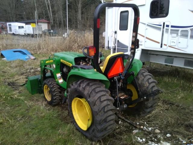 1LV3038EPDH515576 - 2013 JOHN DEERE 3038E GREEN photo 3