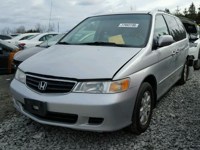 2HKRL18953H014474 - 2003 HONDA ODYSSEY EX SILVER photo 2