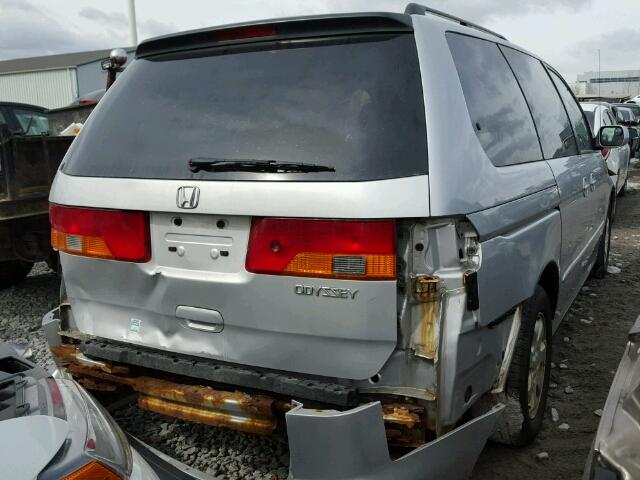 2HKRL18953H014474 - 2003 HONDA ODYSSEY EX SILVER photo 4