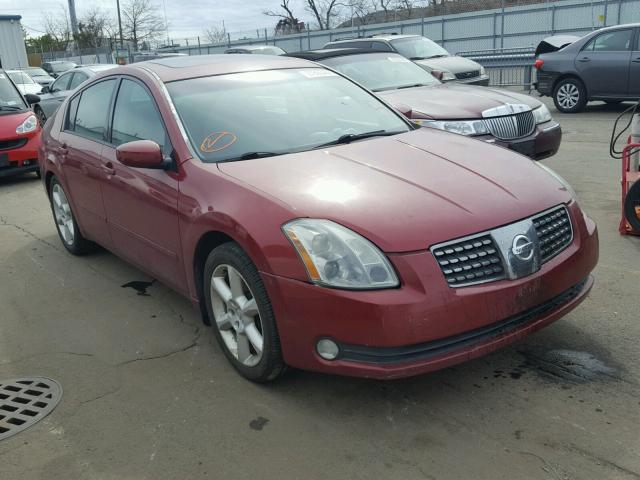 1N4BA41E95C865312 - 2005 NISSAN MAXIMA SE RED photo 1