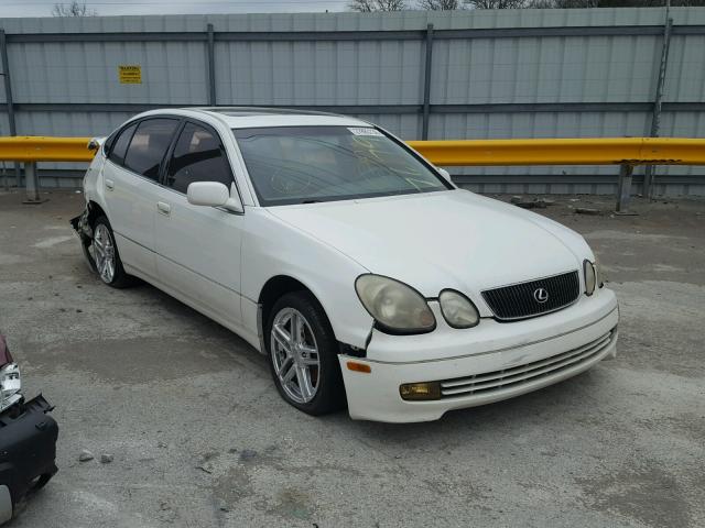 JT8BH68X1W0007679 - 1998 LEXUS GS 400 WHITE photo 1