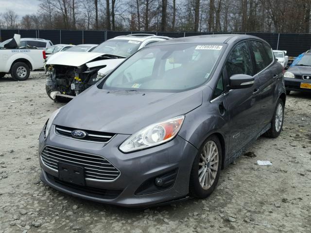 1FADP5CU2DL516637 - 2013 FORD C-MAX PREM GRAY photo 2