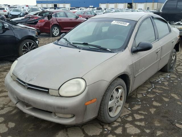 1P3ES46C61D259756 - 2001 PLYMOUTH NEON BASE 金色 照片 2