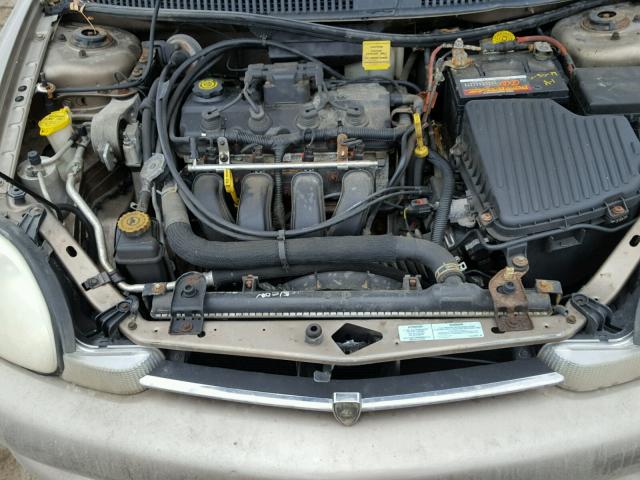 1P3ES46C61D259756 - 2001 PLYMOUTH NEON BASE 金色 照片 7