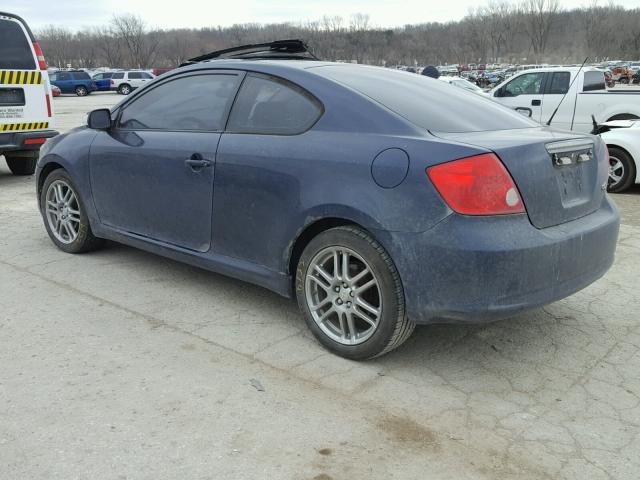 JTKDE177170195671 - 2007 TOYOTA SCION TC 蓝色 照片 3